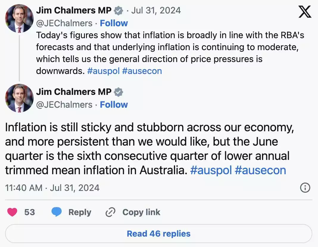 Tweets From Jim Chalmers MP